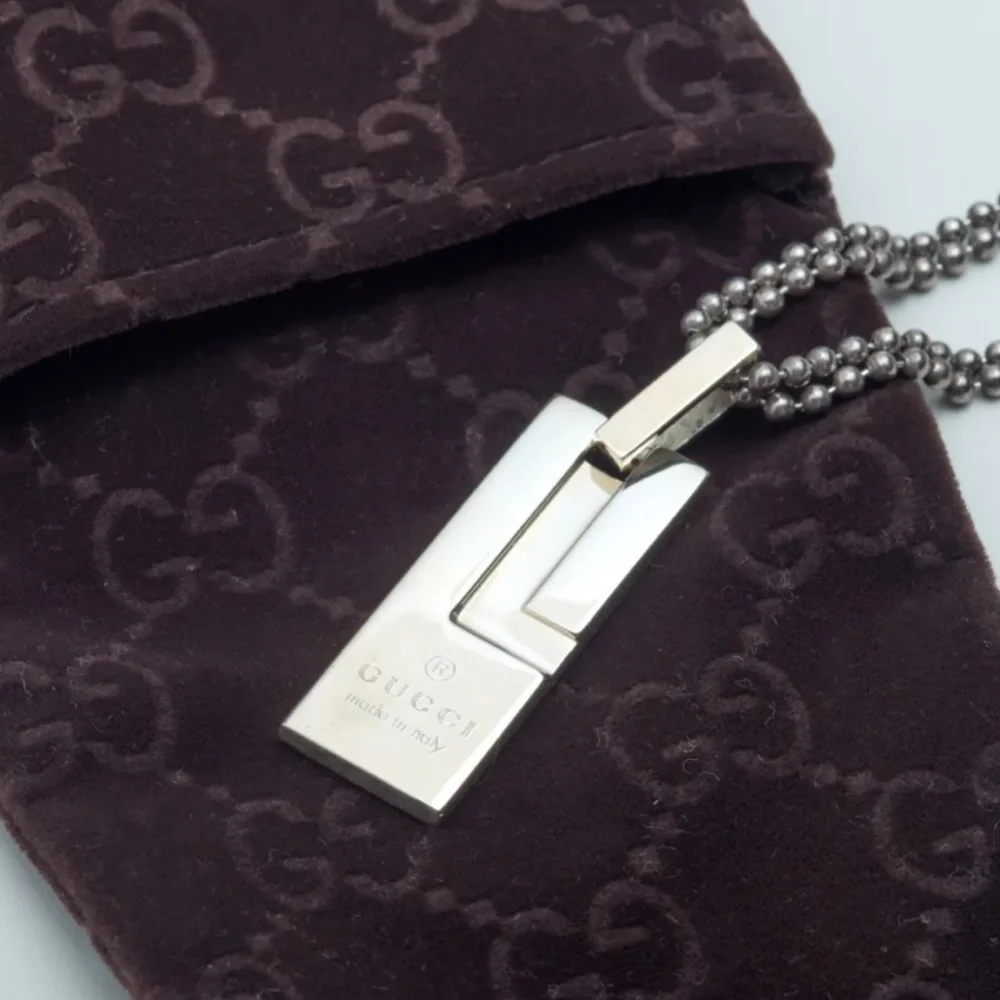 Gucci Luxury Statement Necklace 925 Sterling Silver